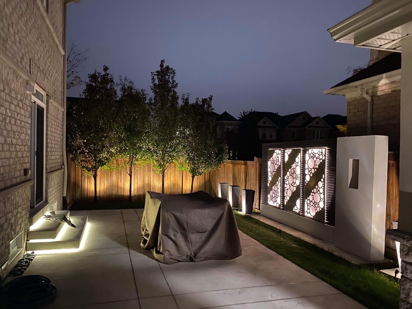 Patio & landscape lighting
